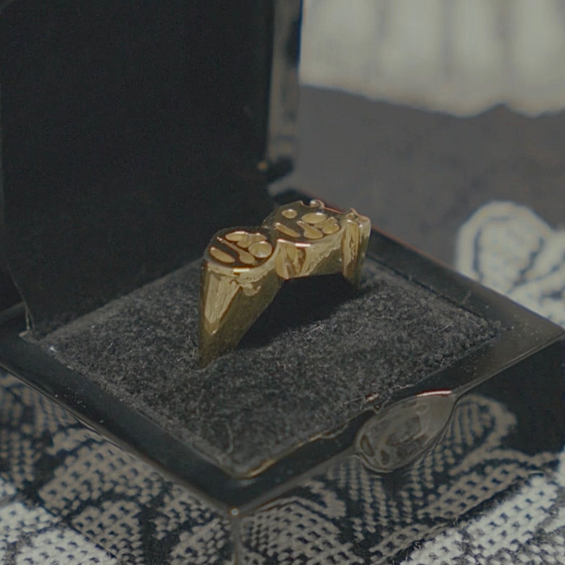 OG's gang ring made by The Galleria by Johnny