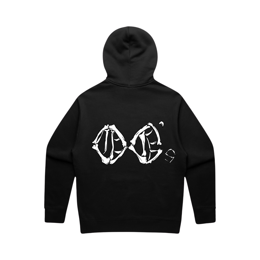 Bones half-zip heavy hoody