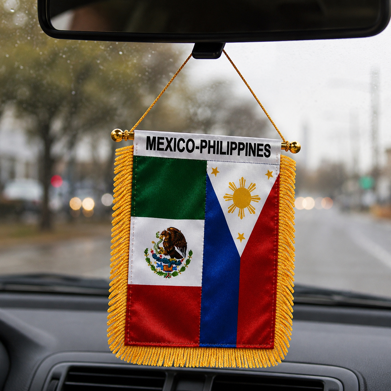 OG’s Mestizo mini car flag