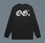 Load image into Gallery viewer, Classic Black &amp; White OG&#39;s Embroidered Long Sleeve
