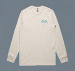 Load image into Gallery viewer, Off White &amp; Baby Blue OG&#39;s Embroidered Long Sleeve
