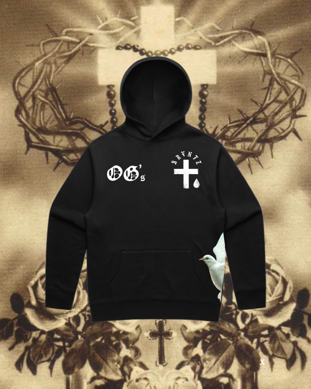 SRVNTZ x OG’s hoody