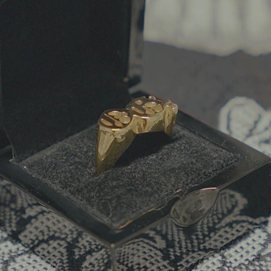 OG's gang ring made by The Galleria by Johnny