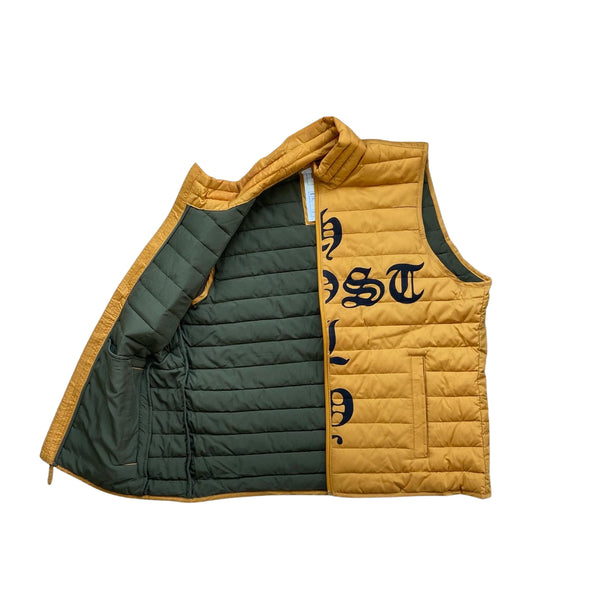 Holy Ghost puffer vest